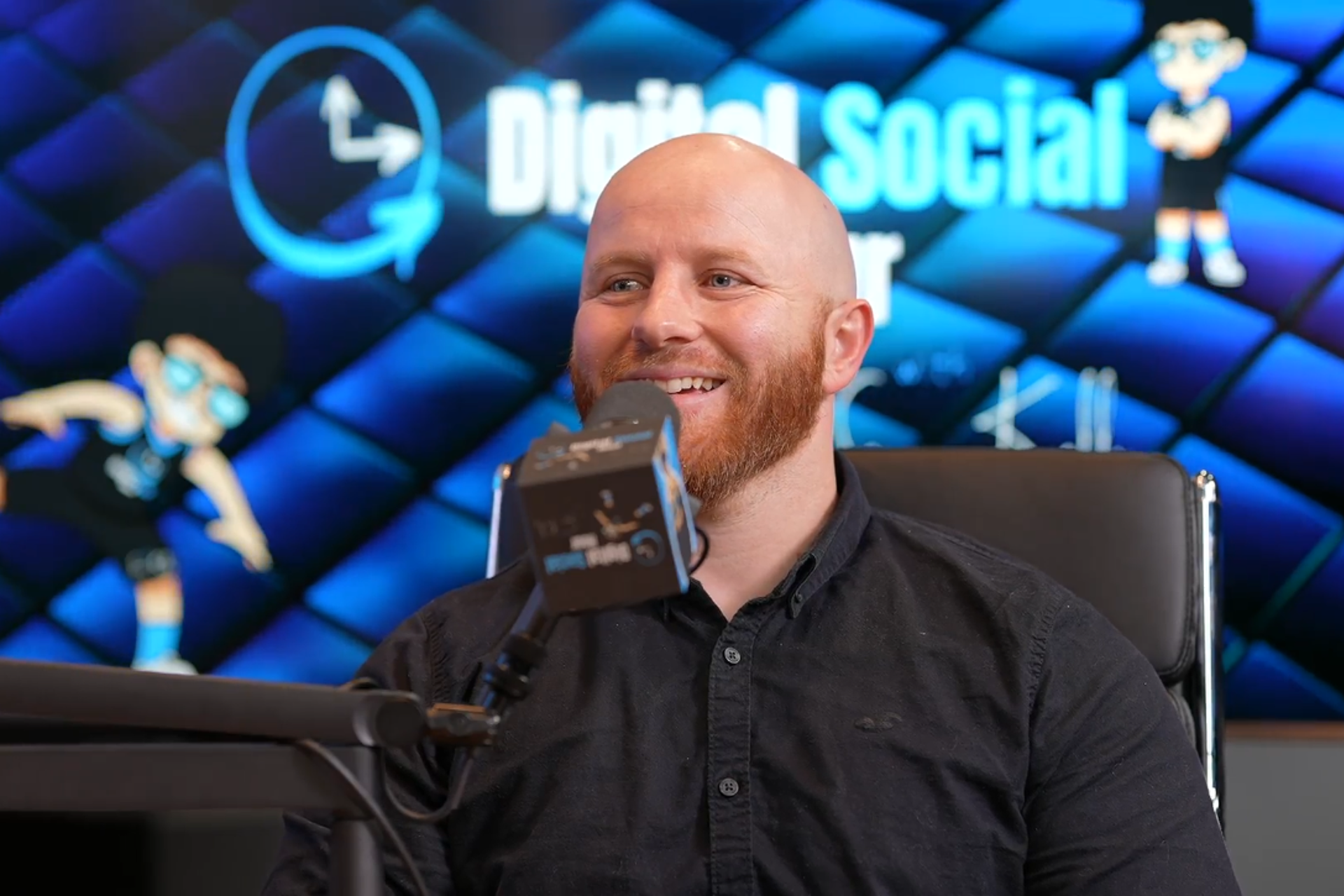 Nathan Danner talking about real estate on the Digital Social Hour Podcast